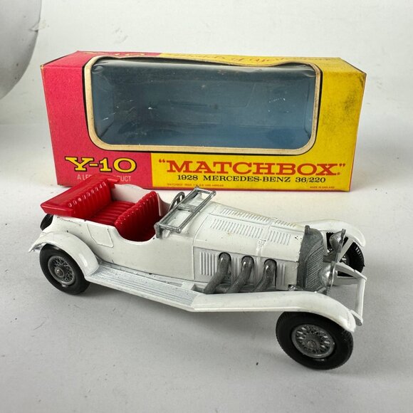 Matchbox 1928 Mercedes-Benz 36/220 Y-10 Diecast Model Car With Original Box - Picture 1 of 5